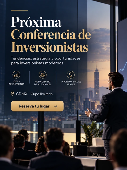 Anuncio real de conferencia